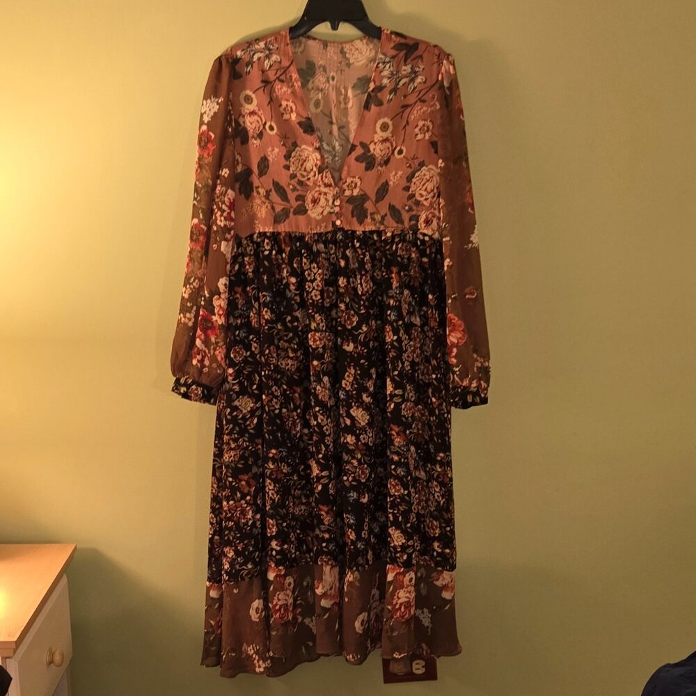 Floral Midi Dress